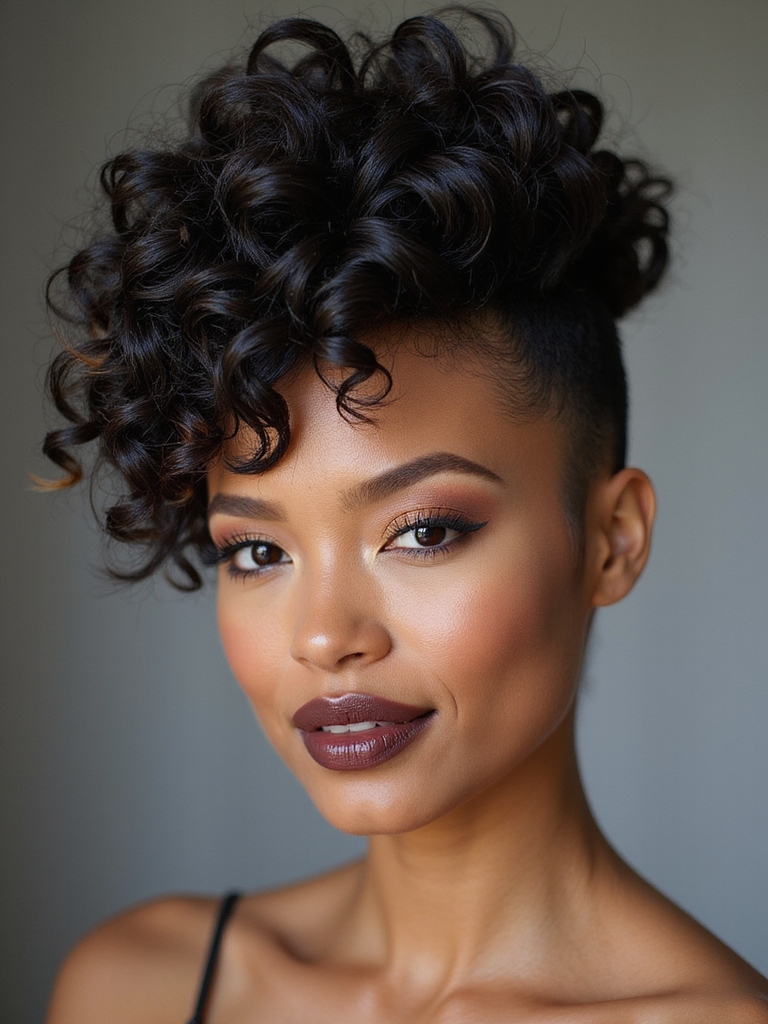 ceramic defined layered crown puff