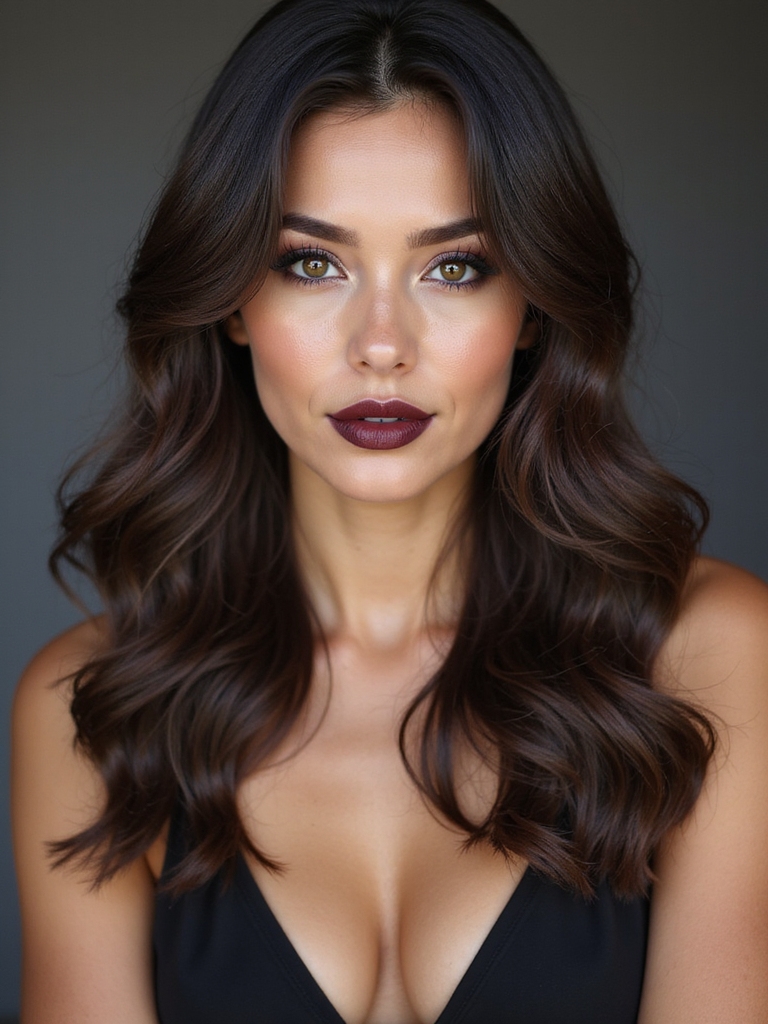 cool ash brown soft sombre