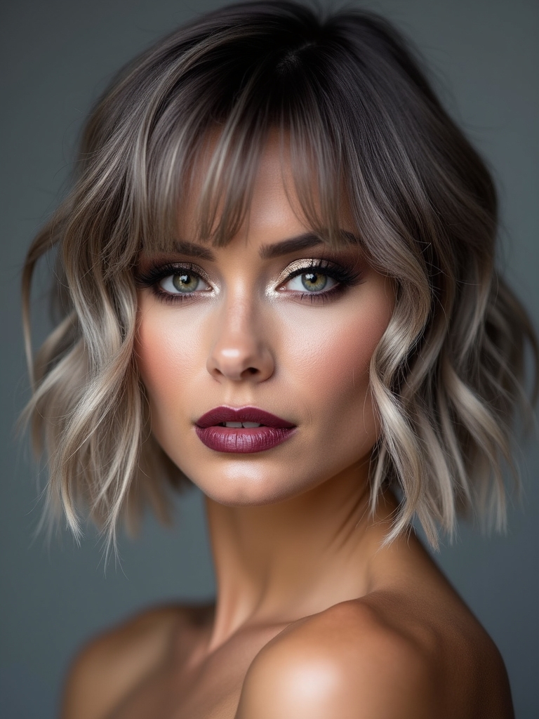 cool luminous sculpted highlights