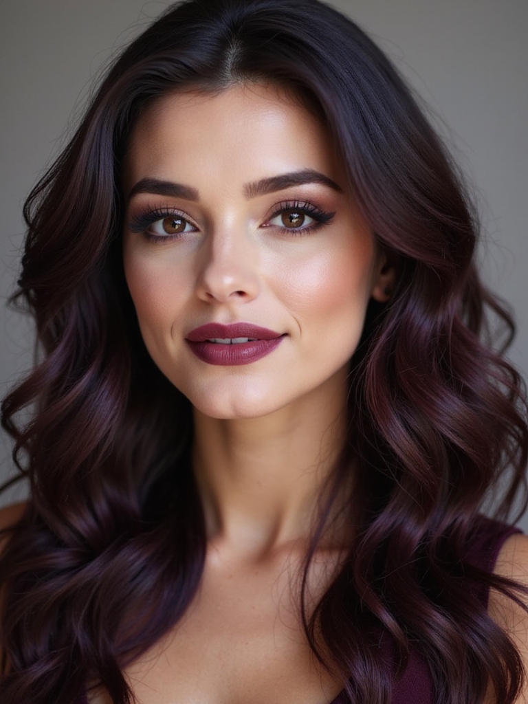 deep plum luminous movement