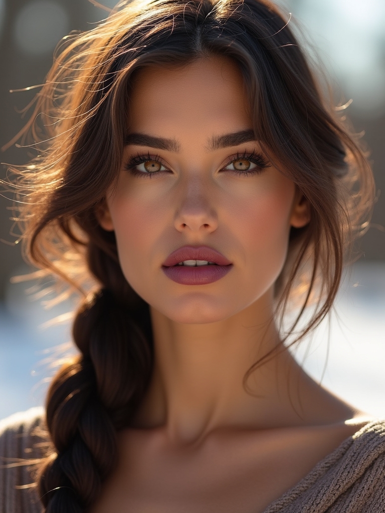 effortless messy side braid
