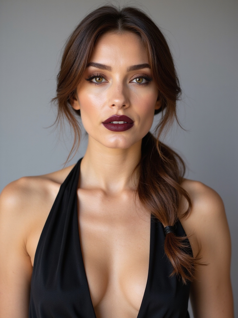 effortlessly chic low knot