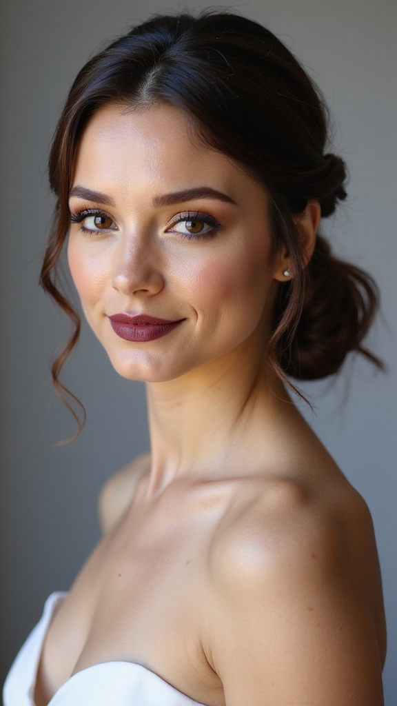 glossy low pony coil