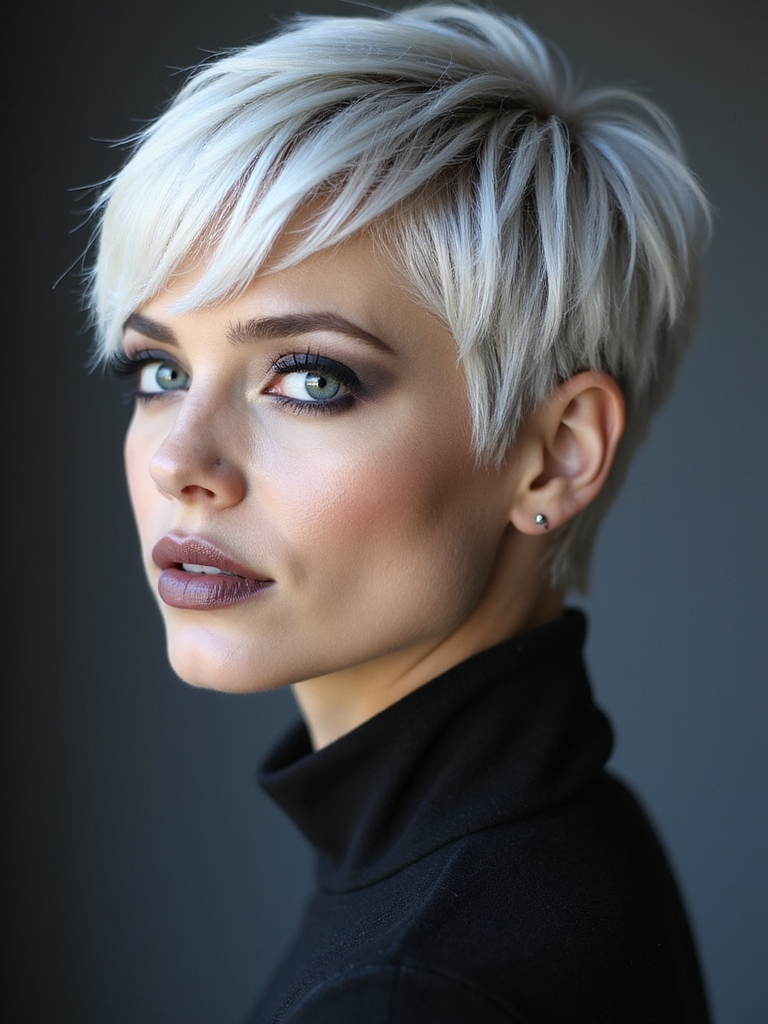 icy platinum polished pixie