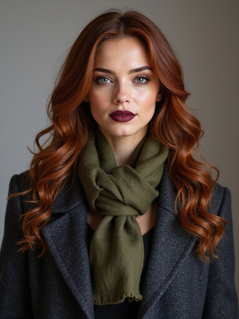 jewel toned seasonal styling accents