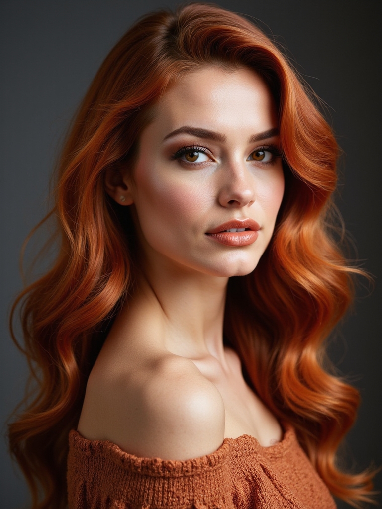 molten copper ember glow