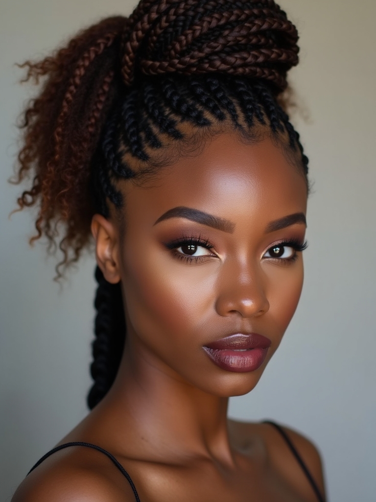 polished jumbo box braid
