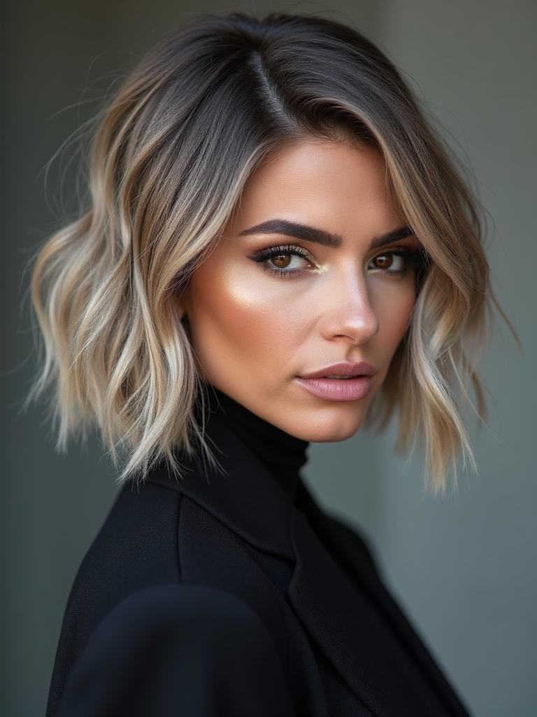 polished lived in silky updos