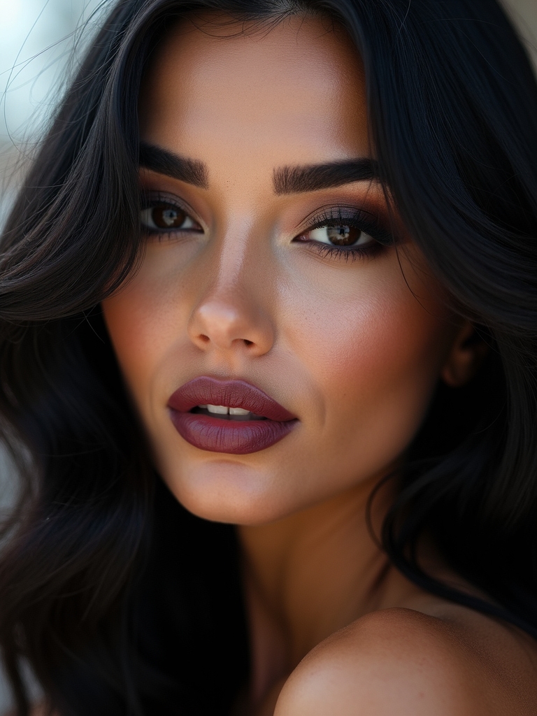 raven black polished glossy finish