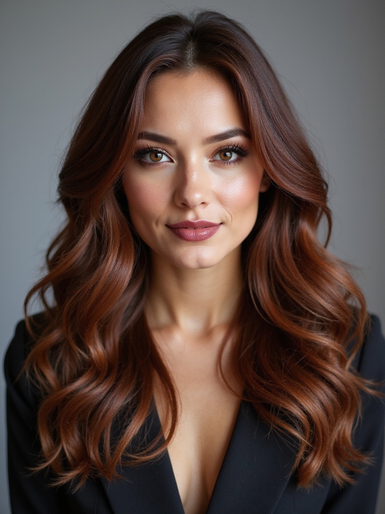 rich satin deep chestnut