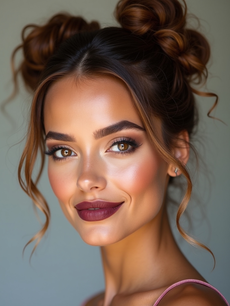 sectioned double twisted nape