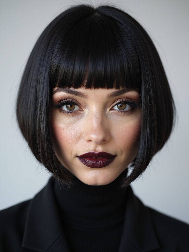 sharp high contrast micro bob