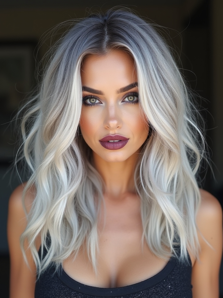 silver rooted honey contrast