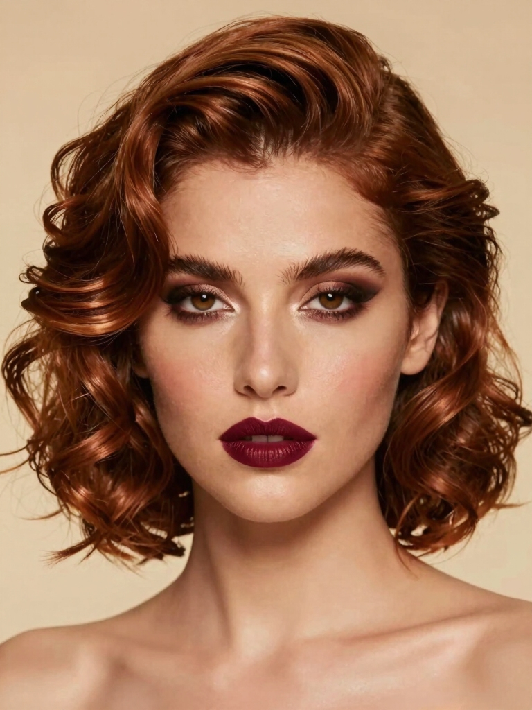 sleek low twisted chignon
