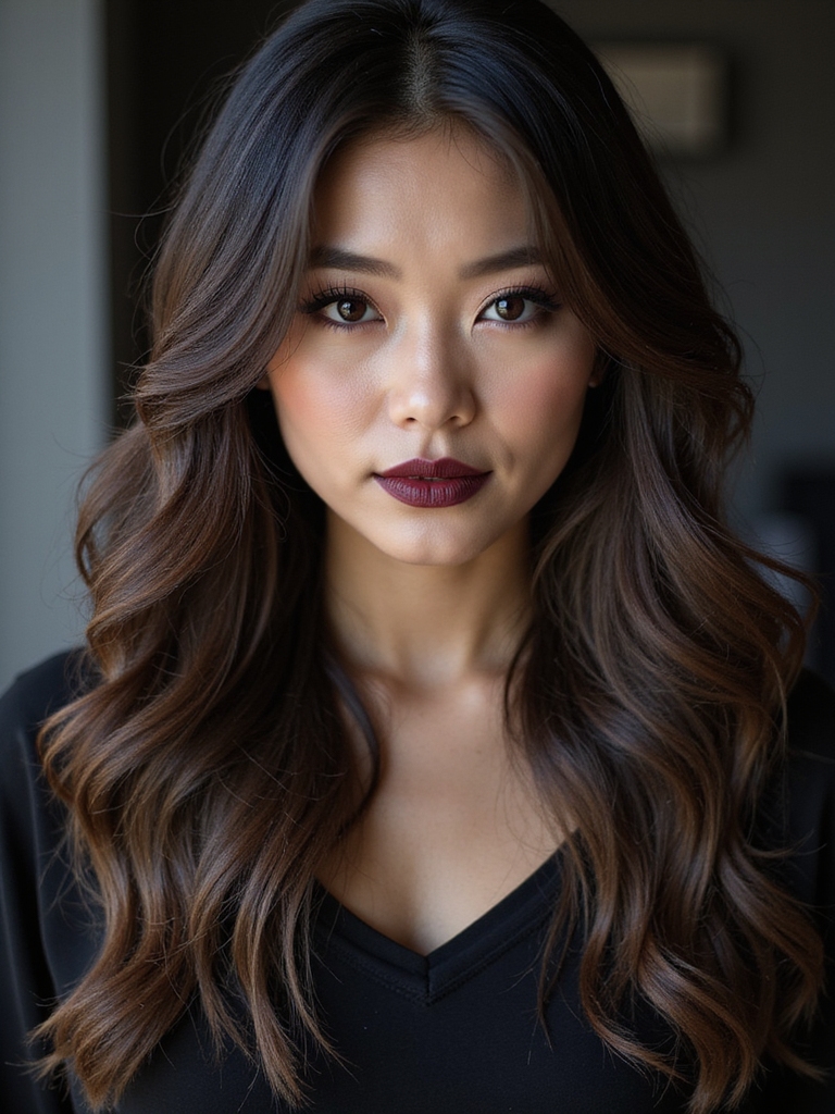 smoky espresso lived in balayage