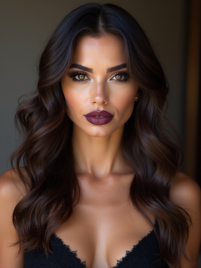 smoky mocha balayage warmth