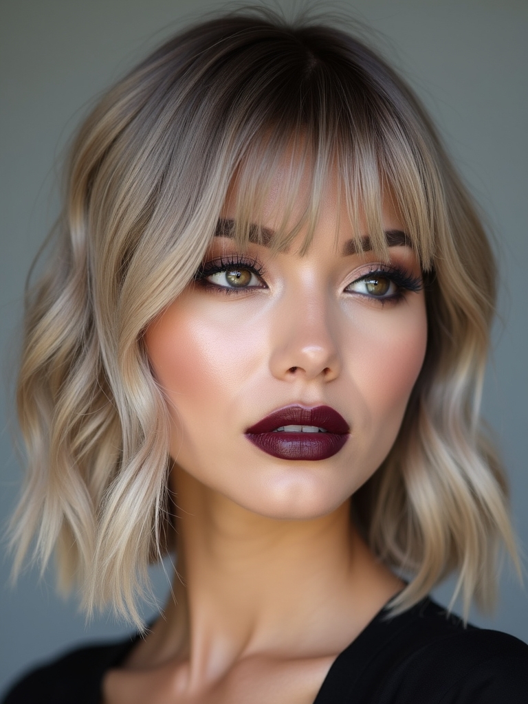 soft ashy mushroom blonde