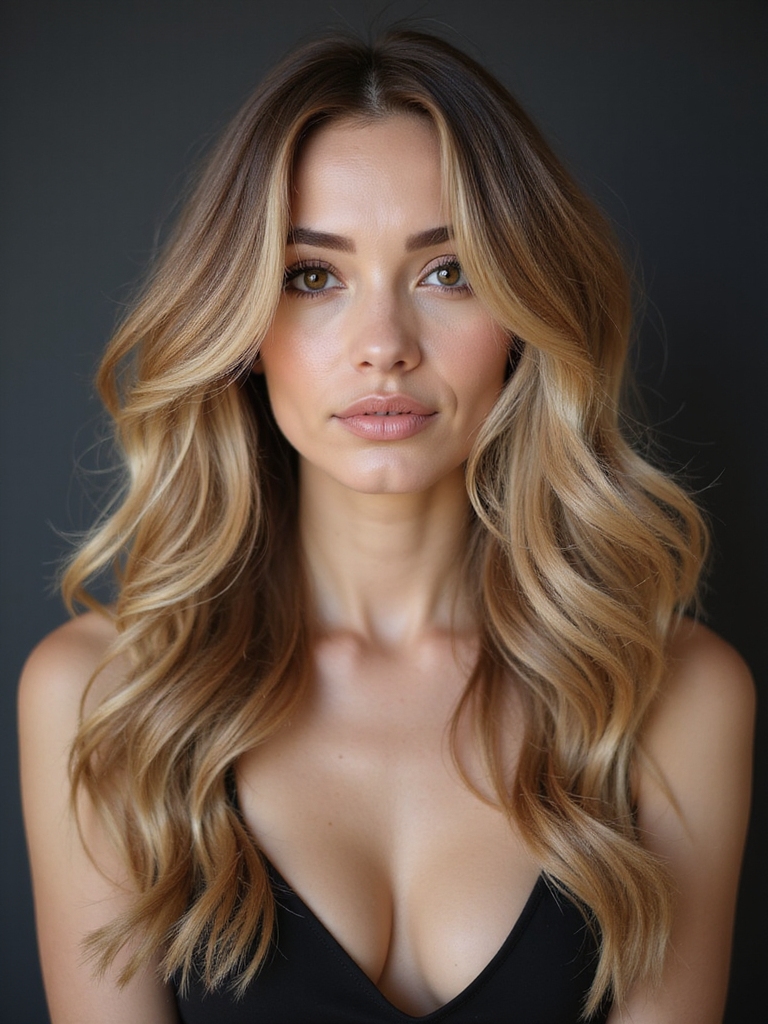 soft luxe blonde winter looks