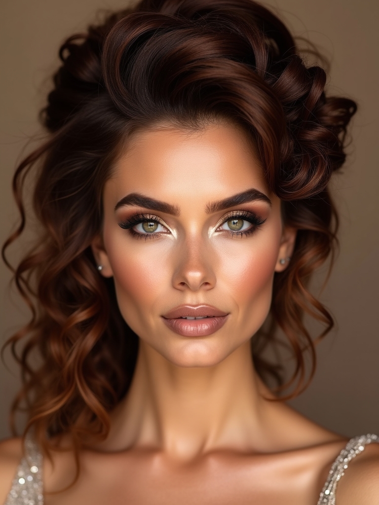 soft romantic voluminous crown