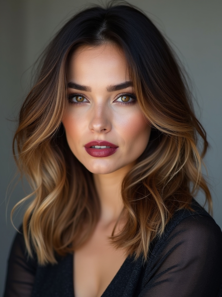 soft textured air dried style