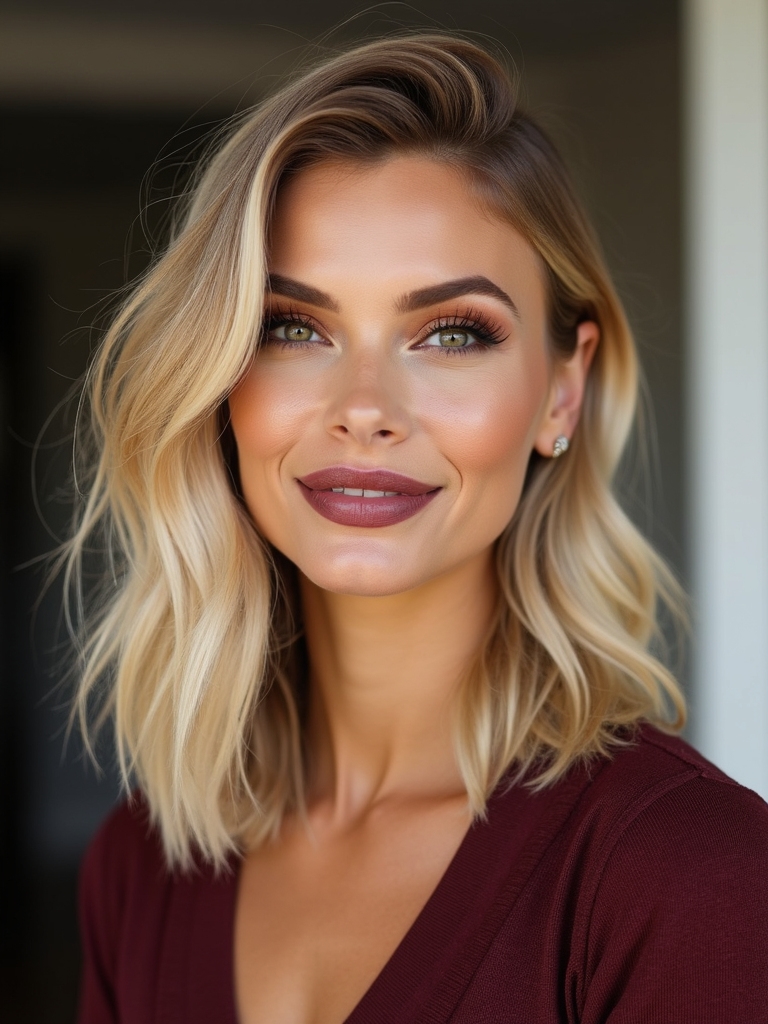 summer blonde to autumnal hues