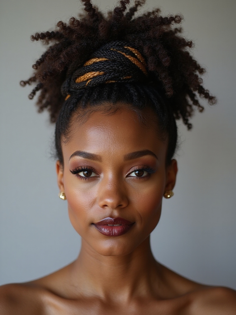 textured twist out face lift