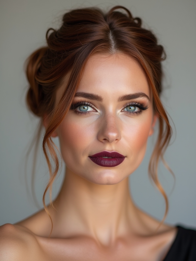 tiny braided accent bun