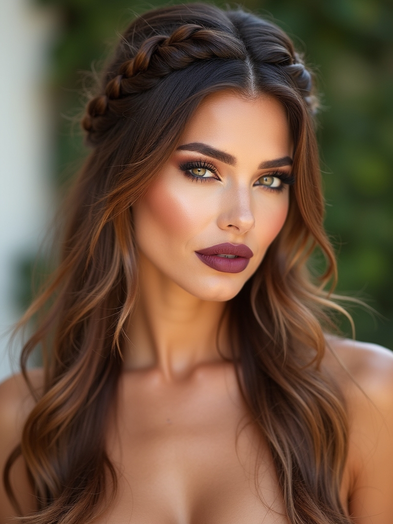 tiny dutch braided accents