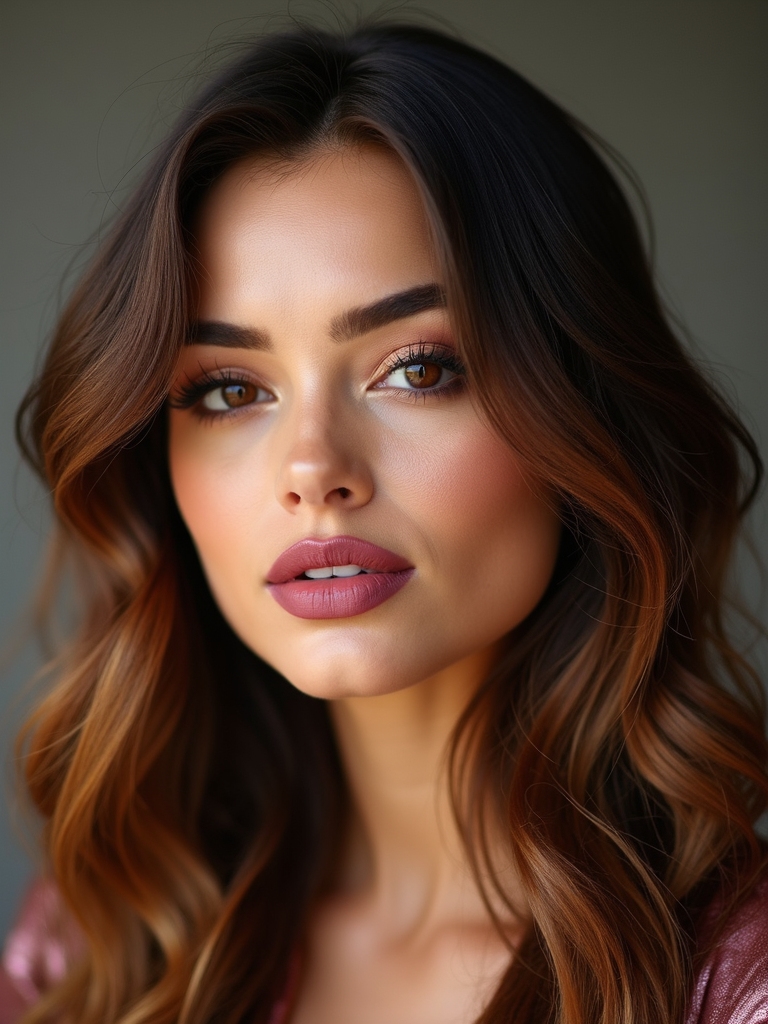 warm burnished cocoa ends