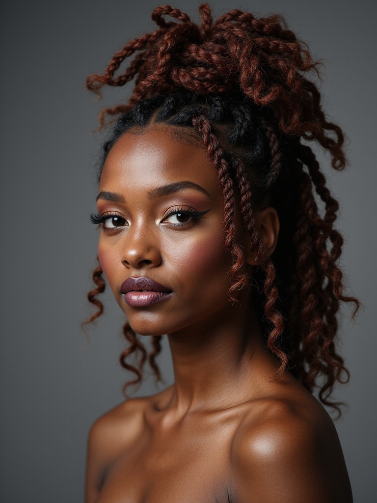 winter hairstyles for dryness