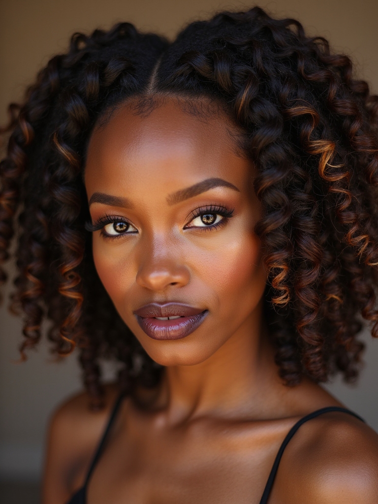 glamorous low maintenance two strand twists