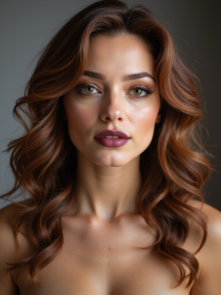 polished twist for lifted curls