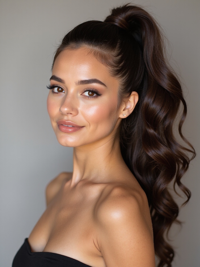 ponytails tailored to hairtypes