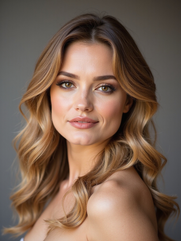 soft textured face framing waves
