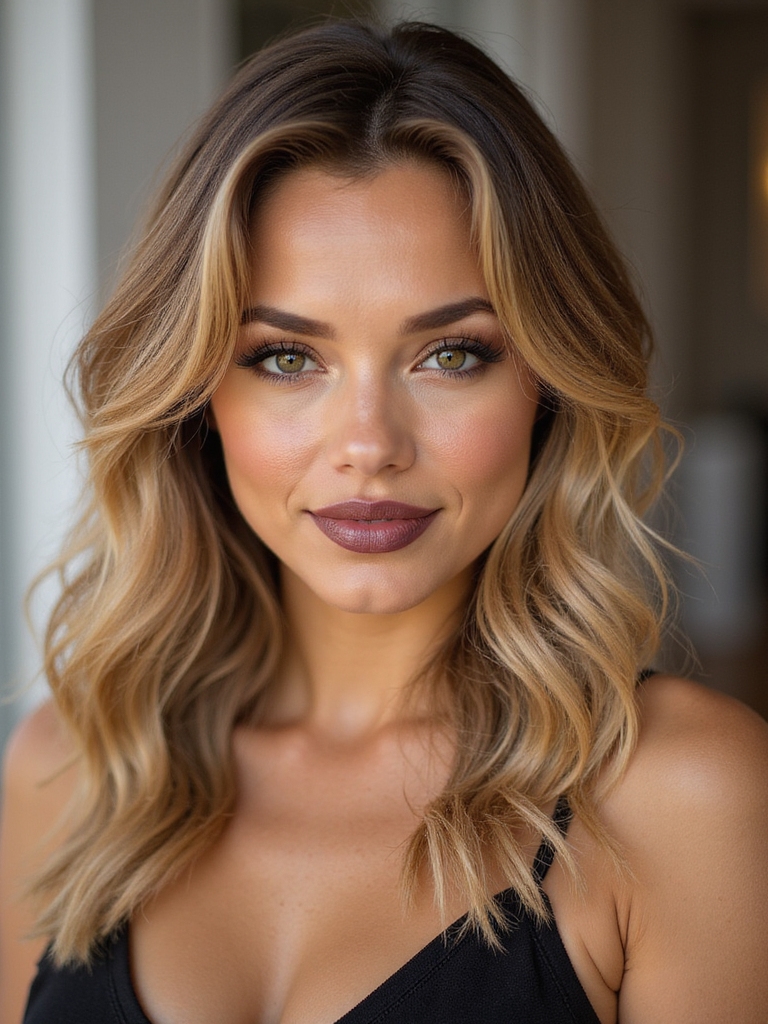 undone soft tousled waves