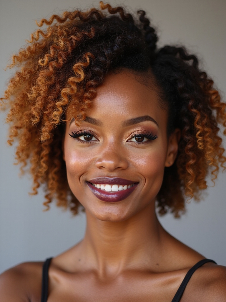 wash and go defined curls