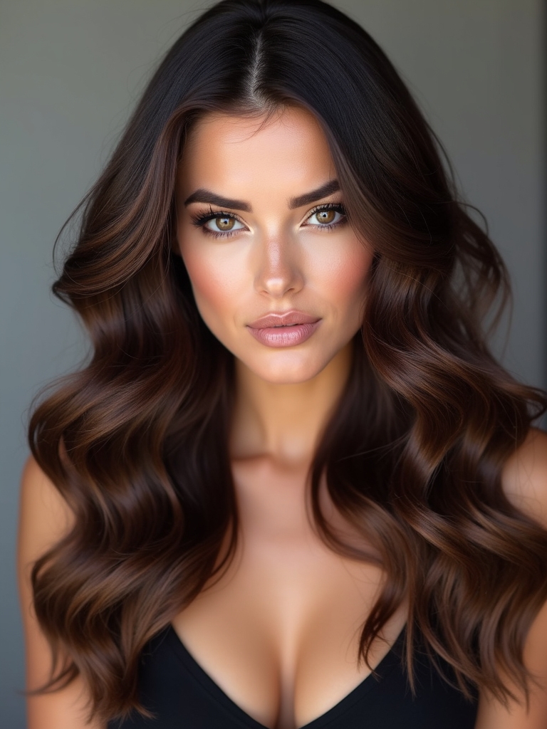 balayage enhances multi tonal warmth
