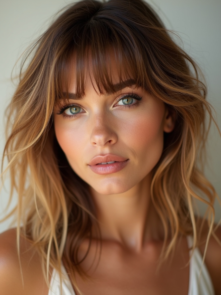 bangs tailored by face shape