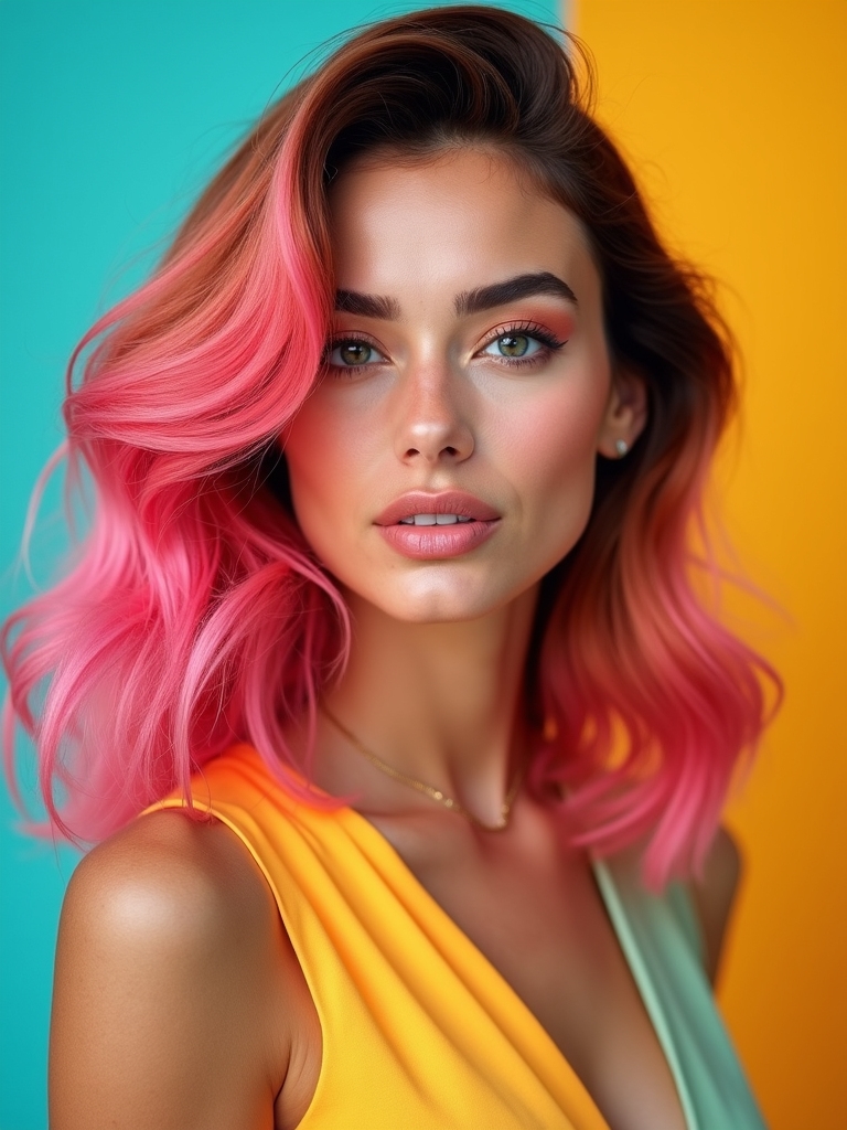 bold color blocking techniques