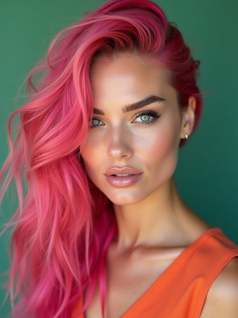 bold color palette selection