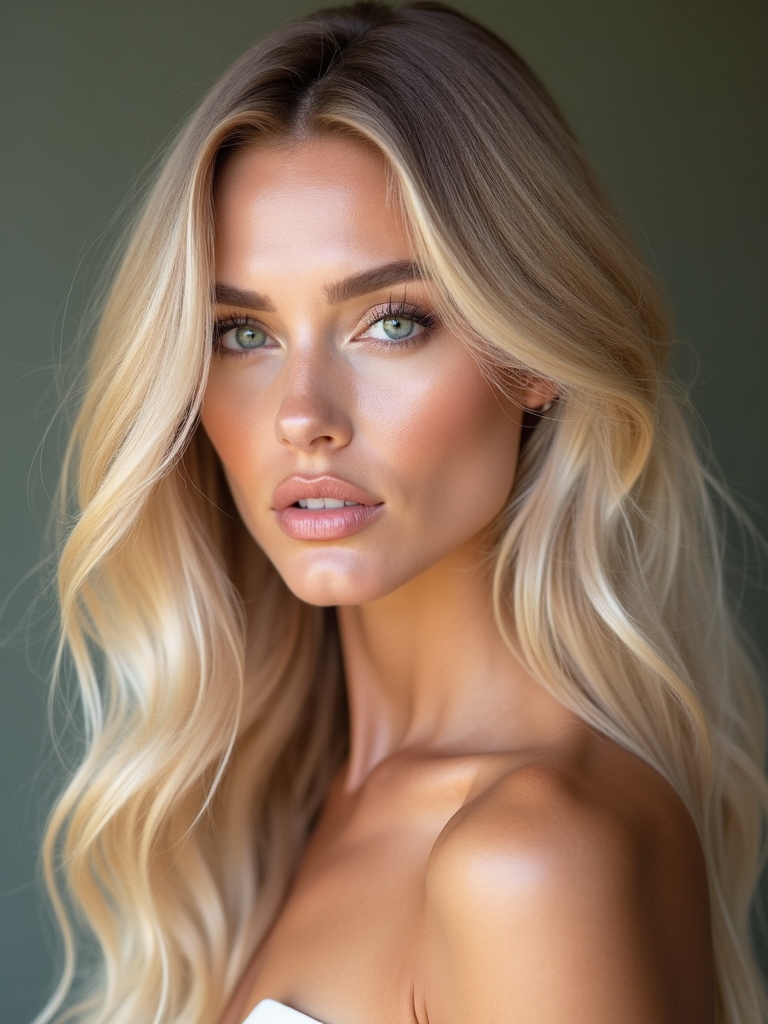 botanical beige and creamy bronde