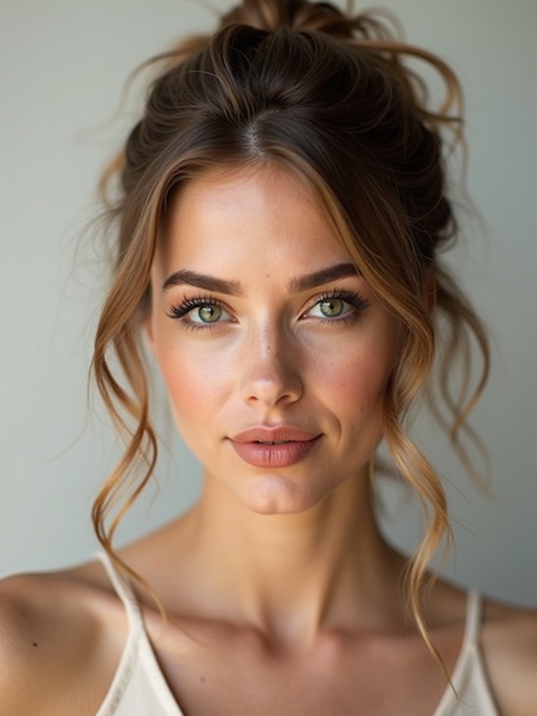 breezy half up hairstyle tips
