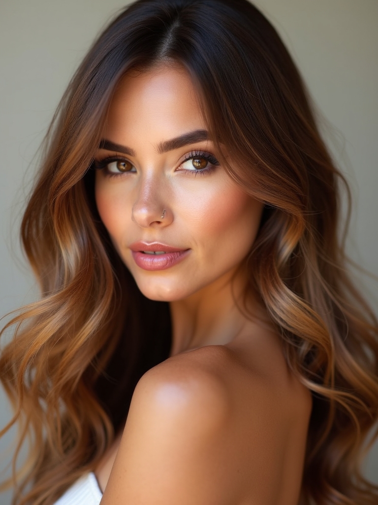 brunette hair color inspiration
