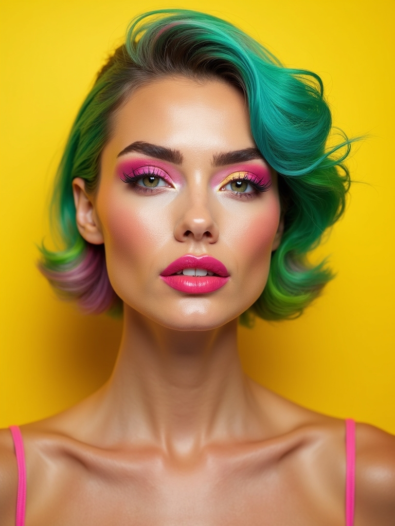 clean base enhances vivid colors