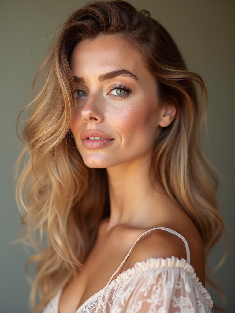 contemporary cool caramel glow