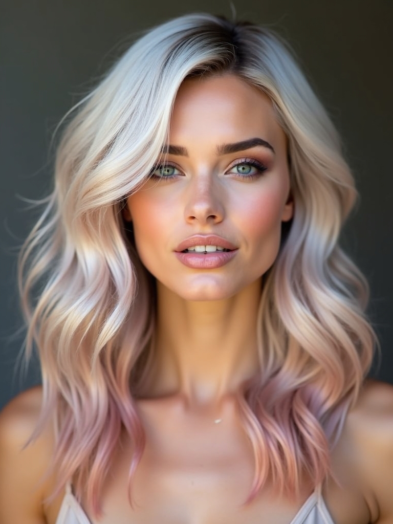 cool polished hair hues