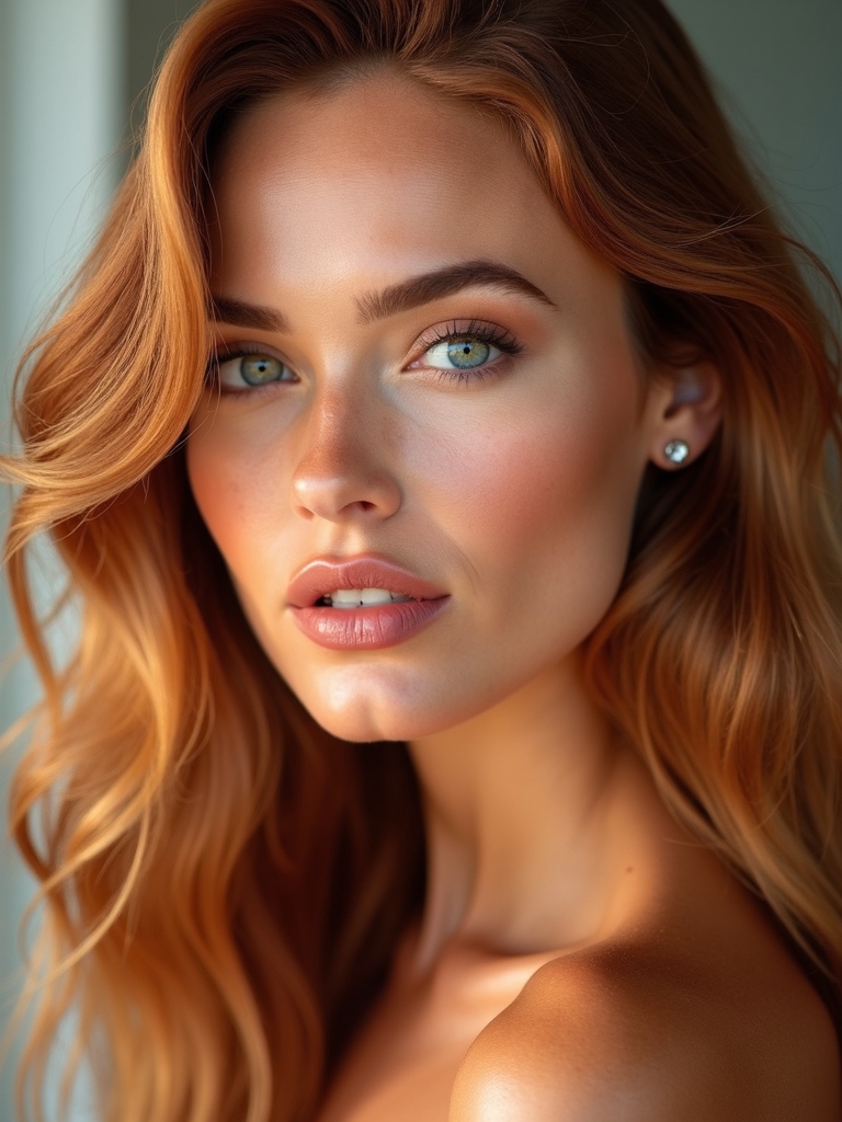 creamy copper tone warmth