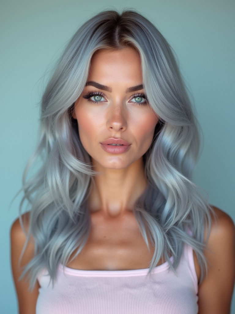crystal clear hair color