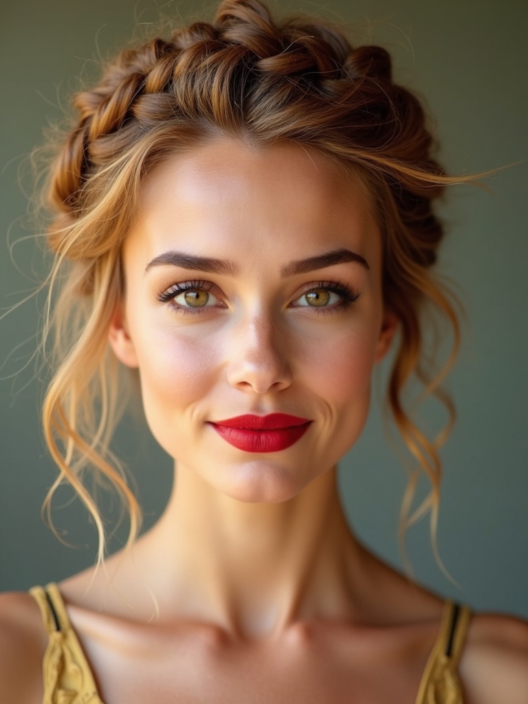 effortless glam braided crown