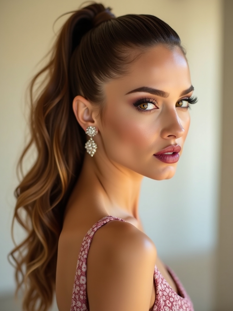 effortless space saving ponytails